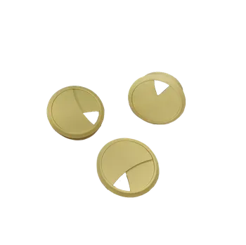 Nábytkové kování Kabelová průchodka 70mm, zaklapávací-borovice 02 - DO VYPRODÁNÍ ZÁSOB