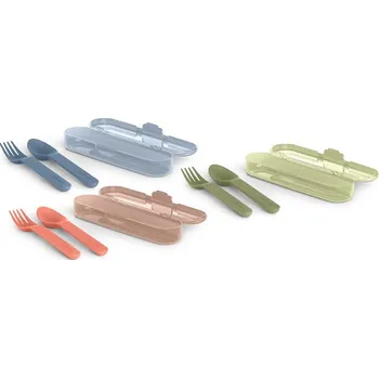 Příbor SUAVINEX | Sada příborů s obalem GO NATURAL Varianta: SUAVINEX | Sada příborů s obalem GO NATURAL