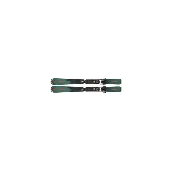 Sjezdové lyžování Atomic MAVERICK JR 100-120 + C5 GW Dark green dětské lyže tmavě zelená/černá 110 cm
