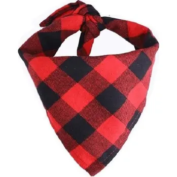 Obleček pro psa Šátek pro psy | Psí módní doplněk - Červené,Rozměr 60 x 42 cm