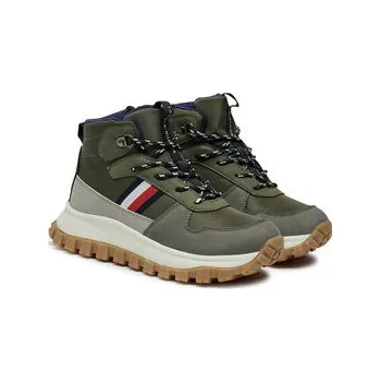 Pracovní oblečení Kotníková obuv Tommy Hilfiger T3B9-33680-1696A S Zelená 36