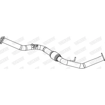 Výfuková trubka Výfuková trubka WALKER 10912