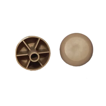 Nábytkové kování Kluzák 50x35 s kolíkem (Holand) - sv.buk 30