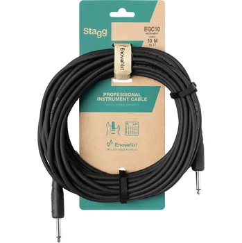 Audio kabel Stagg EGC10, kabel JACK/JACK, 10m