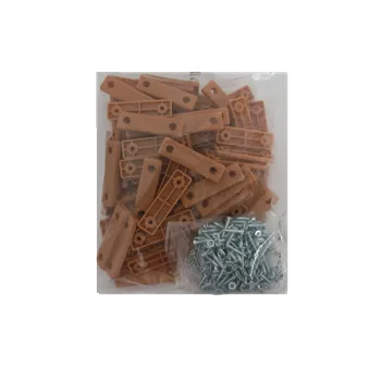 Nábytkové kování Balíček: kluzák k našroubování 238 buk (04) 100ks + vrut 3x16mm 200ks