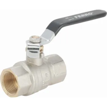 Vodovodní kohout Ferro HERKULES 3/4 vodní šroubovací kulový kohout KPH2