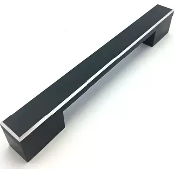 Nábytkové kování Nábytková úchytka Jony černá matná 480 mm