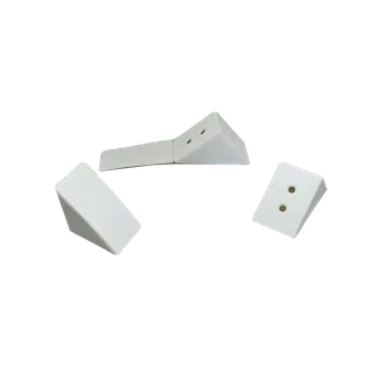 Nábytkové kování Plastový roh, velký-bílý 22