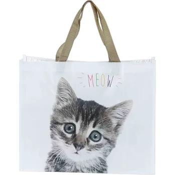 Nákupní taška Nákupní taška Meow Cat - Stylový ekologický doplněk s kočičím motivem