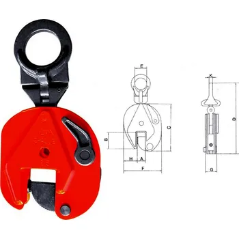 Truhlářská svěrka Svěrka McBull CBG Nosnost: 500 kg