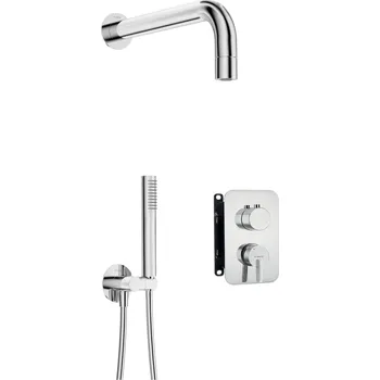 Podomítkový sprchový set Deante SILIA BXYZ0QSM chrom