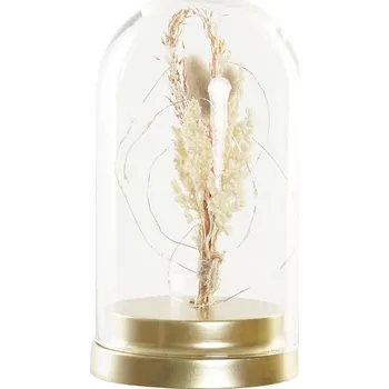 Stojací lampa LED dekorace DKD Home Decor Květina Sklo (12 x 12 x 22 cm)