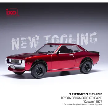 autíčko Toyota Celica 2000 GT (1977) - Červená 1:18 IXO