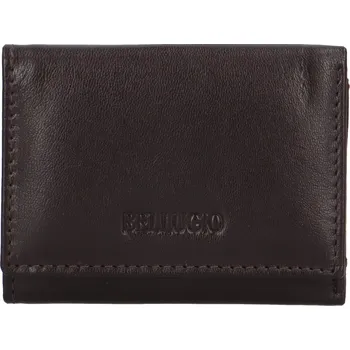 Peněženka Dámská kožená peněženka tmavě hnědá - Bellugio Gillda hnědá