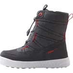 Dětské zimní boty REIMA HANKINEN 28 Tmavě šedá, Červená, Bílá