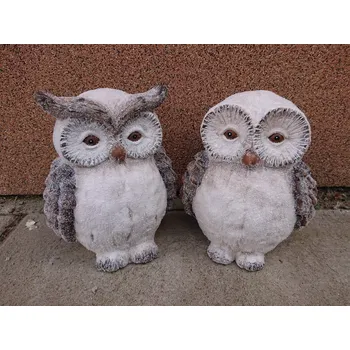 Zahradní dekorace Prodex Import Vánoční sova 2 druhy sova