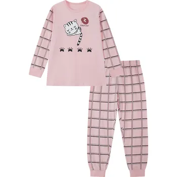 Dívčí pyžamo Dívčí pyžamo - Wolf S2452B, lososová Barva: Lososová, Velikost: 104