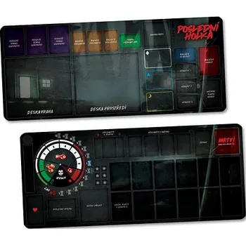 Příslušenství k deskovým hrám REXhry Poslední holka herní podložka 2 ks