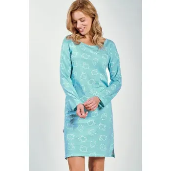 Dámské noční prádlo Taro, dámská noční košile 3218-Abi, tyrkysová, vel. S