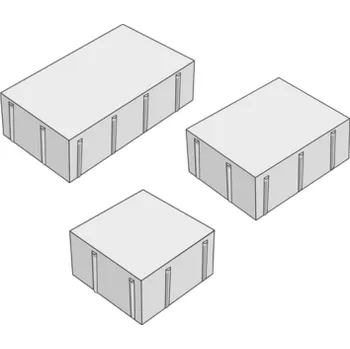 Dlažba Dlažba zámková Presbeton Alterno I tloušťka 80 mm tryskaná/kartáčovaná bílá