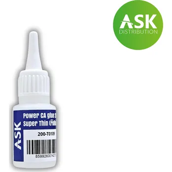 Průmyslové lepidlo ASK Super Thin instant glue CA 20g