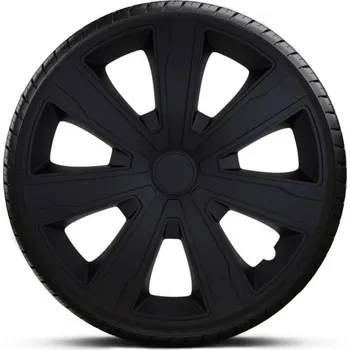 Poklice na kolo GÓRECKI Kryty kol 14" TENZO BLACK - sada 4ks
