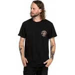 tričko Meatfly Born To Ride - Black XL