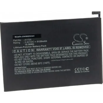 Baterie k notebooku VHBW Baterie pro Apple iPad Mini 5 / A2124 / A2126 / A2133, 5120 mAh