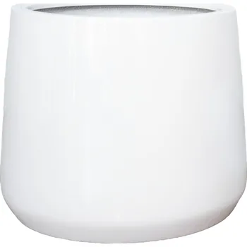 Květináč Jumbo Patt Glossy White M - Ø 119 cm / V 97 cm