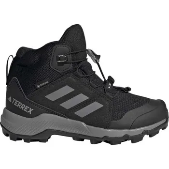 Dívčí obuv Dětské outdoorové boty adidas TERREX MID GTX K 3.5 Černá, Tmavě šedá, Šedá