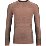 Dámské triko Ortovox 230 Competition Long Sleeve W Velikost: L / Barva: oranžová