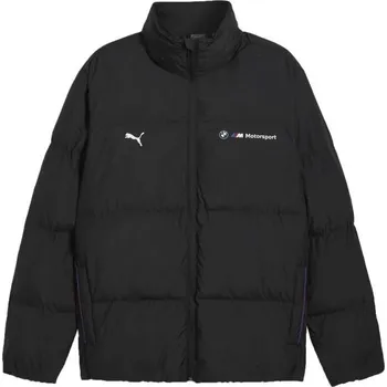 Pánská bunda Puma BMW M MOTORSPORT ESSENTIALS+ PUFFER JACKET XL Černá, Bílá