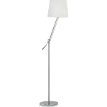 Ideal Lux REGOL PT1 stojací lampa 1x E27 60W bez zdroje 163cm IP20, nikl/bílá