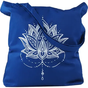 Taška Shoppy Lotus modrá