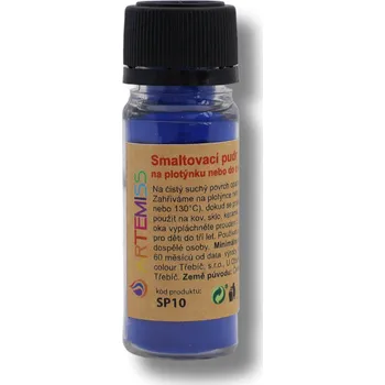 Speciální výtvarná barva ARTEMISS Smaltovací pudr Vyberte velikost: 10g, Vyberte odstín: 32 tyrkysová