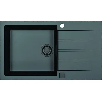 Granitový dřez Alveus SET CADIT 40/91 + BATERIE ZEOS-P black additon + 5 % sleva v košíku s kódem SLEVA5