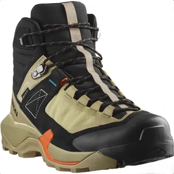 Pánská treková obuv Salomon X Ultra Alpine Mid GTX M L47686600 - sponge/black/red orange 42