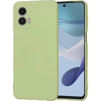 Pouzdro na mobilní telefon Kryt Motorola Moto G53 Techsuit SoftFlex - matcha