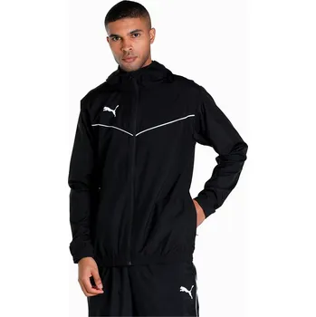 Pánská casual bunda Pánská bunda PUMA TEAMRISE ALL WEATHER JACKET 657396-03 BLACK XL