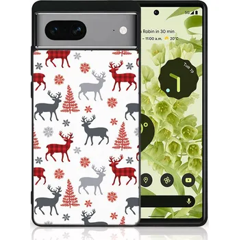 Vánoční dekorace VSECHNONAMOBIL 88361 MY ART Kryt s vánočním designem Google Pixel 7 DEER (068)
