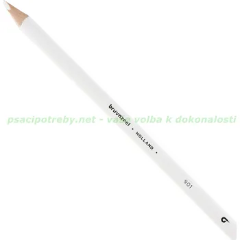 Pastelka bruynzeel 330501 Trojhranná pastelka Triple +4 - Bílá