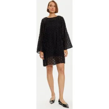 Dámské šaty Karen by Simonsen Koktejlové šaty Rubina 10105170 Černá Oversize 36