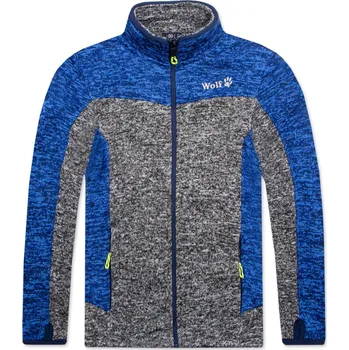 Chlapecká mikina Chlapecká outdoorová mikina - Wolf B2348, šedá Barva: Šedá, Velikost: 152