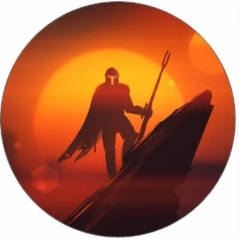 Jedlá dekorace na dort Jedlý papír Mandalorian JoeJazz 19,5 cm