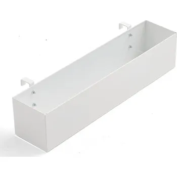 Úložný box Box na příslušenství k mobilnímu multifunkčnímu stolu TEAMWORK, bílá
