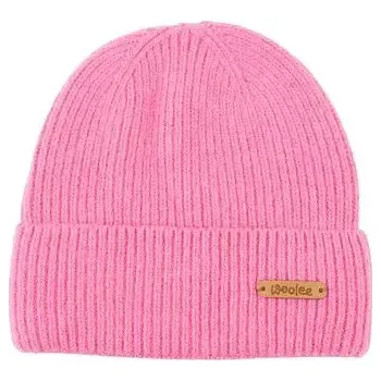 Čepice Vlnka Dětská vlněná čepice Bonni růžová velikost Uni