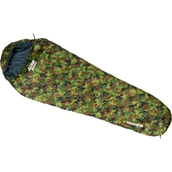 Spacák Acra spací pytel Masker-M maskáčový - mumie + DÁREK