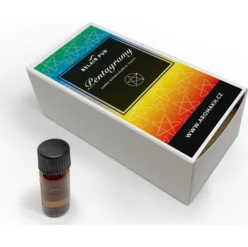 Vonný olej Belair Pur Směsi esenciálních olejů PENTAGRAMY sada 5x1 ml