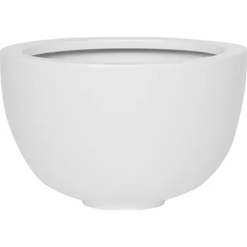 Květináč Peter Matte white S - Ø 20 cm / V 12 cm