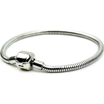 Náramek Ocelový náramek - had, délka 21 cm